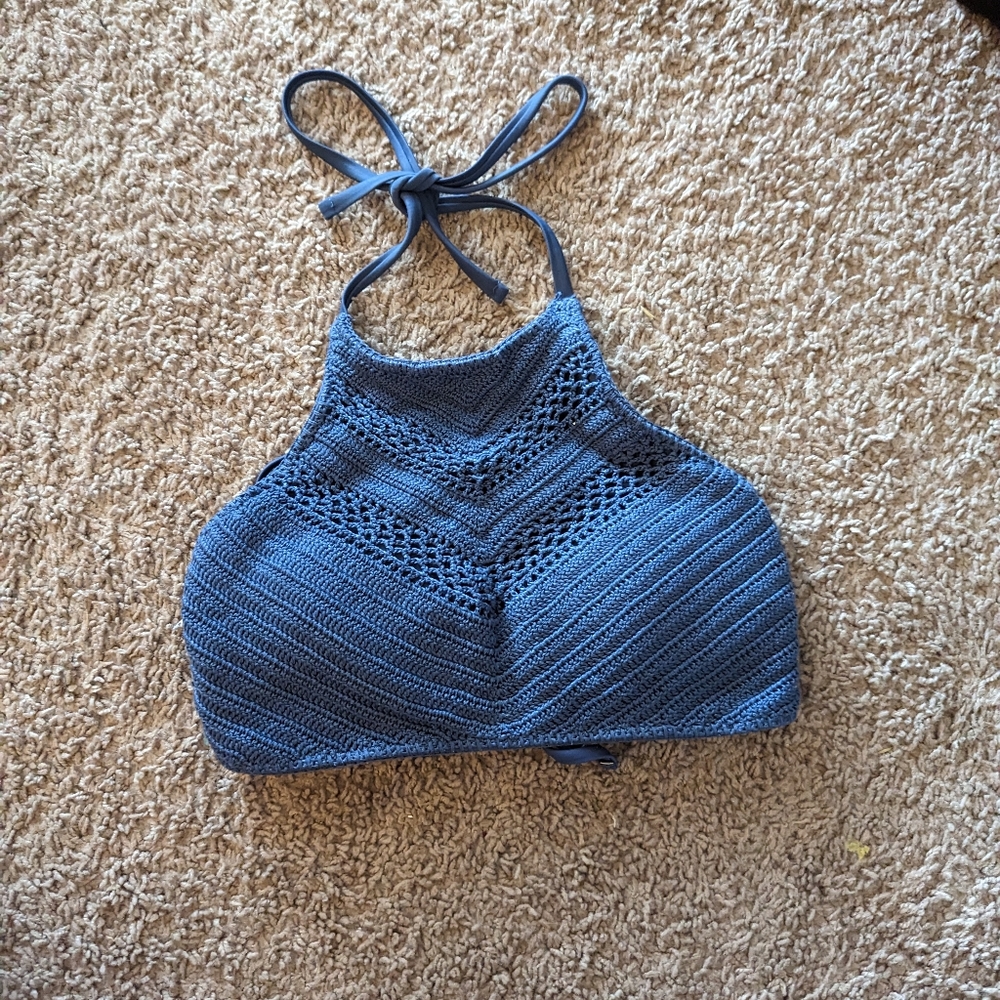 Crochet swimming top